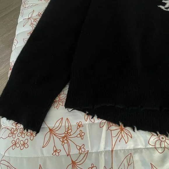ALLSAINTS Scripture Crewneck (Black) XXL